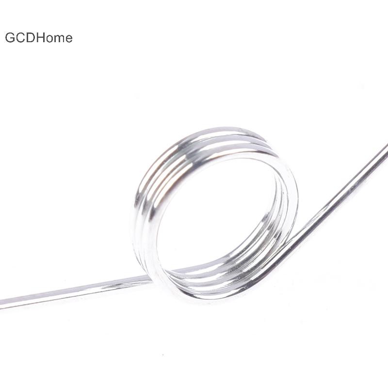 Gcdhome 2 Cái / lốc Rác Có Thể Điều Chỉnh 3 Cuộn Dây Thép Không Gỉ 304 Xoắn Lò Xo Bảo Quản Xô Mở Lò Xo HOT