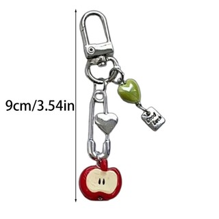 Marset Handmade 3D Trái Cây Điện Thoại Charm Nhựa Đính Hạt Móc Khóa Túi Thời Trang Phụ Kiện