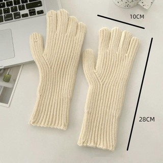 Găng tay mùa đông NCE, dệt kim chống lạnh cho màn hình cảm ứng, bảo vệ khỏi gió lạnh khi ra ngoài