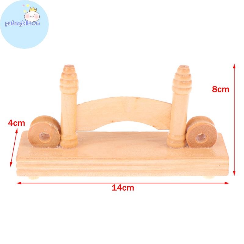 Pufangbliss Phong Cách Trung Hoa Tay Gỗ / Lụa / Giấy / Ren Gấp Quạt Đế Trưng Bày Giá Đỡ VN