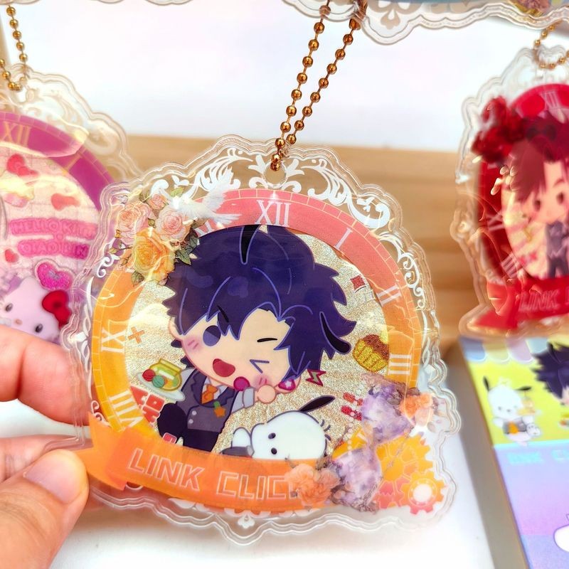 Link Click Blind Box Set Huy hiệu Móc khóa Charms (10 CÁI Full Box) | Quà tặng Anime Merch bí ẩn ❈ ✷ ❈ ❥