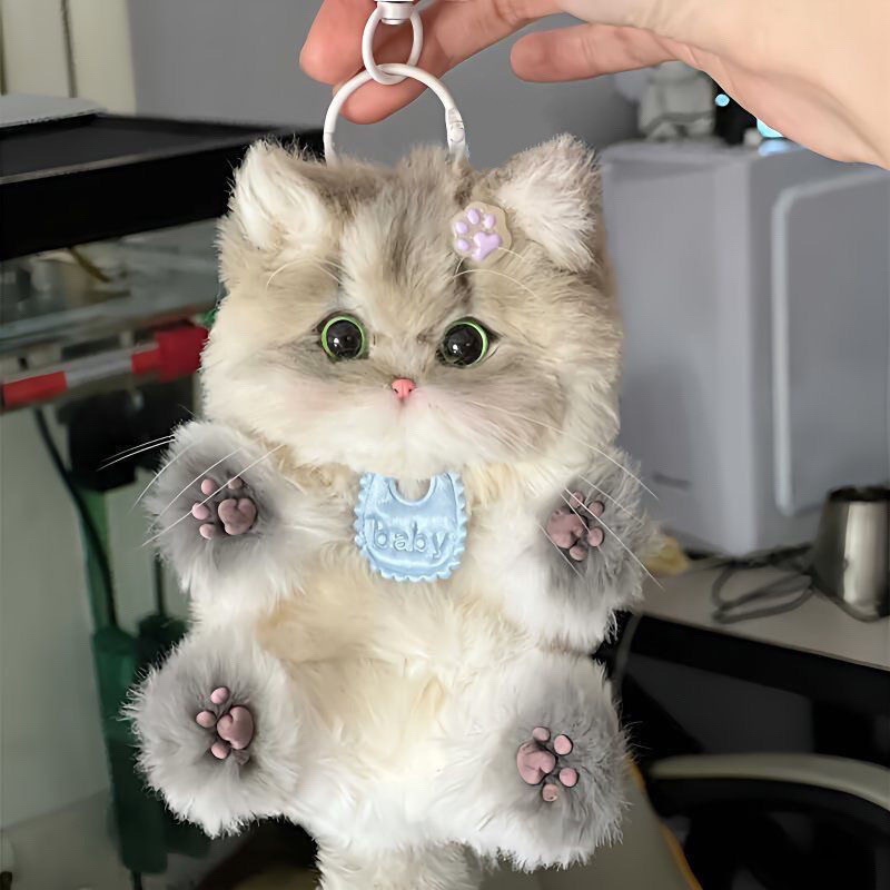 ✨Xoắn Mèo Con Mặt Dây Chuyền Handmade Tự Chế Tự Làm Chất Liệu Có Thể Treo Đồ Trang Trí Sinh Nhật Tanabata Tặng 25.7.24