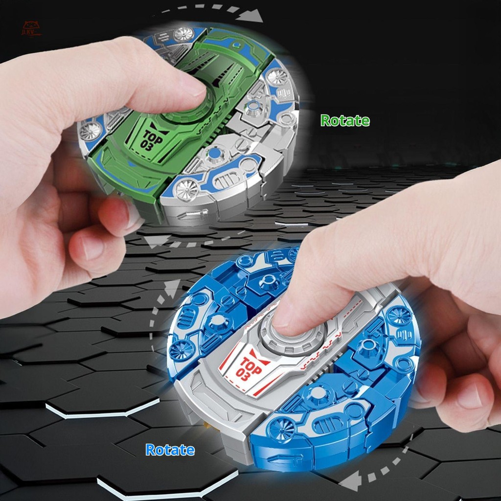 Đồ chơi thần tài khủng long có thể biến hình Mecha Fidget Spinner dành cho người lớn Thanh thiếu niên Trẻ em Giảm căng thẳng