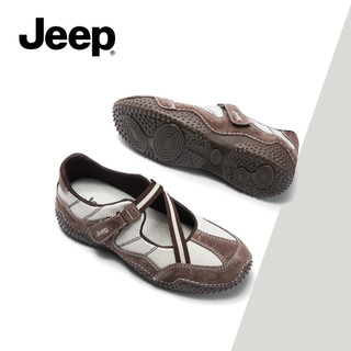 Giày Jeep Nữ Spring Hit Grey Mary Jane - Giày Ba Lê Lưới Thoáng Khí Phong Cách Ba Lê, Giày Đế Bằng Thấp