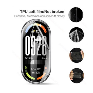 Dành Cho Xiaomi Miband 10 HD Full Coverage Film 3D Bảo Vệ Màn Hình Chống Trầy Xước Cho Xiaomi Smart Band 10 Phiên Bản Gốm Sứ