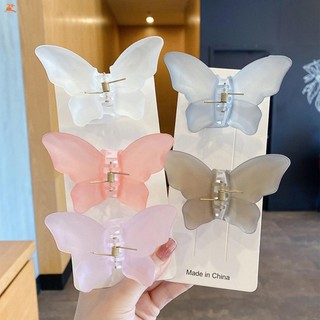 Rõ Ràng Bướm Vuốt Tóc Barrettes Đơn Giản, DIY - Phụ Kiện Tạo Kiểu Tóc Chuẩn