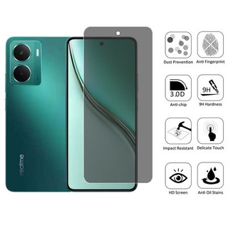 1-2 Chiếc Realme P3 Kính Cường Lực Bảo Vệ Màn Hình Chống peeping Cho Realme C75 C71 C65 C63 C61 C67 C55 C53 C35 C33 C30 C30s 4G