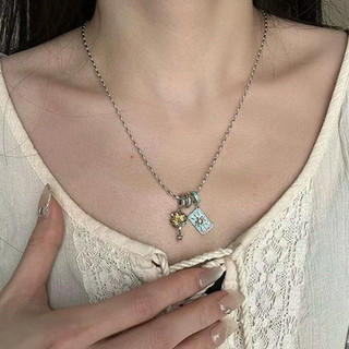 Vòng cổ và vòng tay nữ thiết kế độc đáo, chủ đề tarot bí ẩn với mặt trăng và ngôi sao, phù hợp thời trang