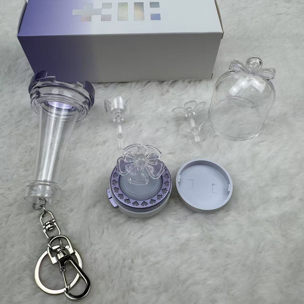 Móc khóa cầm tay Mini Kpop ILLIT YUNAH MOKA IROHA Glow Stick Móc chìa khóa