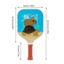 Mái Chèo Pickleball Trẻ Em, Vợt Pickleball Hoạt Hình Nhẹ, Bề Mặt Sợi Thủy Tinh Lõi Tổ Ong Chất Lượng Cao Chống Trơn Trượt Tay Cầm Thể Thao