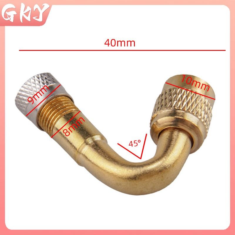 Vòi bơm hơi mở rộng GKY đa góc 45°, 90°, 135° cho xe đạp và unicycle