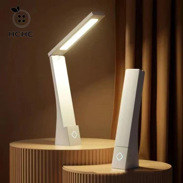 Đèn bàn có thể gập lại HCHC, Công tắc cảm ứng Bảo vệ mắt Đèn bàn Led, Đèn bàn Đèn mềm có thể điều chỉnh độ sáng Đèn chiếu sáng bàn Đọc sách