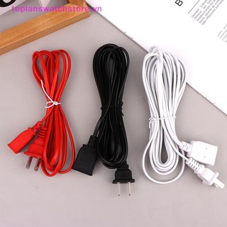 Toplanswatchstore 1.5 / 2 / 2.5 / 4M Nam Nối Dài Dây Nguồn 2 Pin Dây Nối Dài Có Nút Bật / Tắt Cáp VN