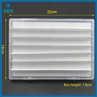 Hộp lưu trữ YRX Keycap Khay bàn phím cơ Keycap Hộp hiển thị chống bụi trong suốt.