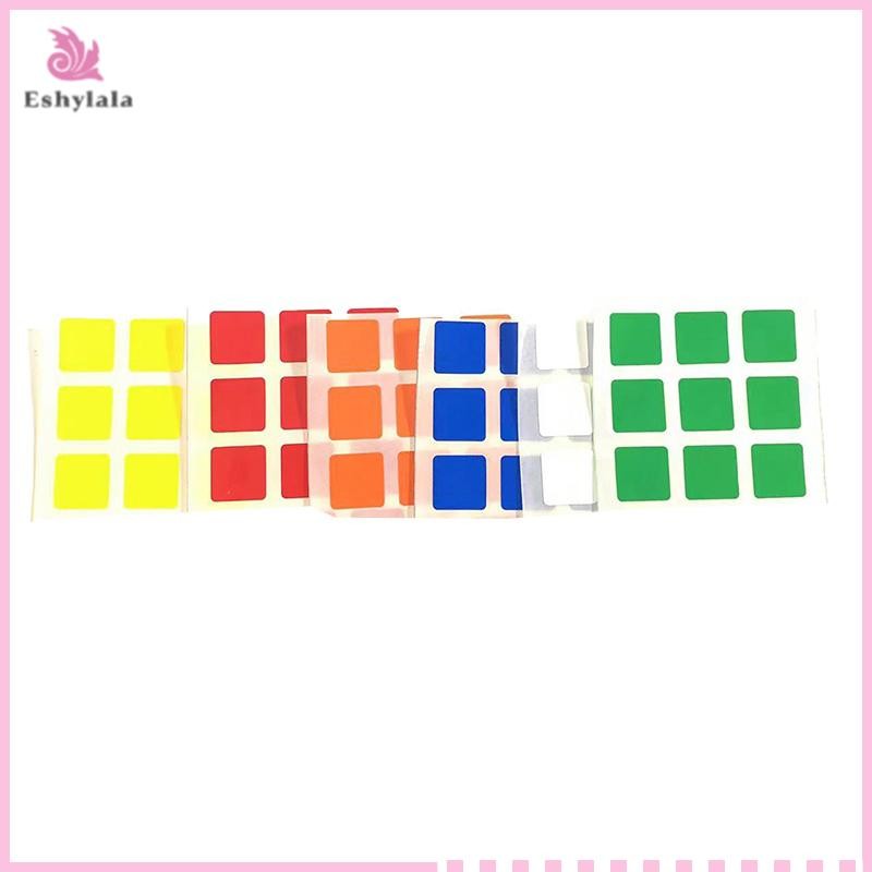 3x3 Speed Cube Sticker Cubo Magico Dành Cho Trẻ Em Người Lớn Quà Tặng Trẻ Em Nhãn Dán 3x3x3 [MỚI]