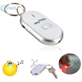 Chenlongshang Xanh Chống Mất Chìa Khóa Tìm Định Vị Móc Khóa Còi Tiếng bíp Báo Động Âm Thanh Đèn LED EN