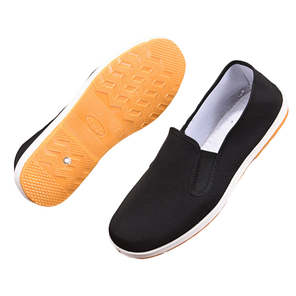Unisex Slip On Giày Vải Truyền Thống Trung Quốc Kung Fu Giày Bắc Kinh Cũ Dành Cho Nam Nữ