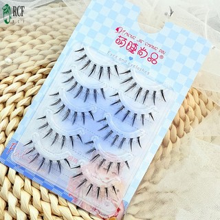 5 Đôi Tự Nhiên Hàng Ngày Lông Mi Giả Người Phụ Nữ DIY Anime Full Dải Lông Mi Cho Làm Đẹp Mắt Cosplay DIY Trang Điểm