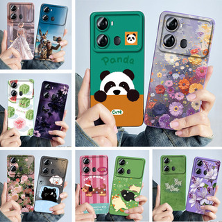 Ốp Điện Thoại Cho ITEL P40 ITEL P662L Gấu Trúc Dễ Thương Ngọt Ngào Bé Gái Mèo Silicon Lỏng Mềm Ốp Lưng Vỏ Bảo Vệ Mỏng Chống Trầy Xước