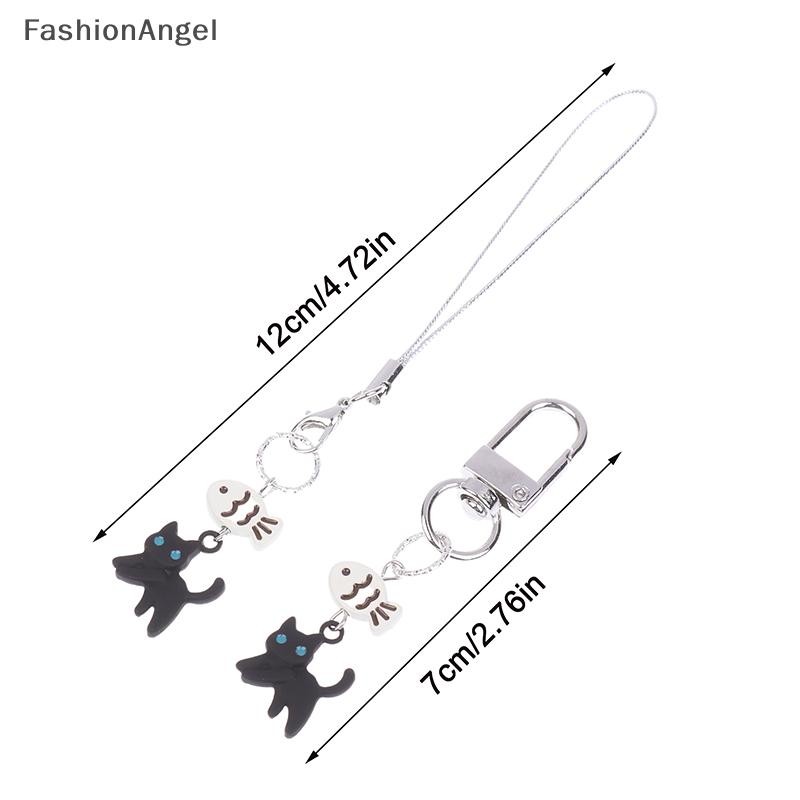 FashionAngel Đen Y2K Điện Thoại Quyến Rũ Mặt Dây Chuyền Phụ Kiện Cho Camera CCD Tai Nghe Schoolbag VN