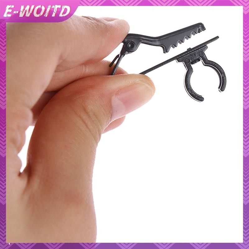 E-woitd 5 Chiếc Micro Sắt Kẹp Cà Vạt Kẹp mic Viền Cổ Kẹp Micro Phụ Kiện HNVN