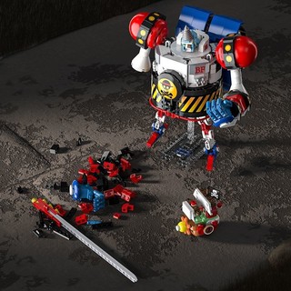 Khối Xây Dựng One Piece One Piece Series Frankie Mecha Khối Xây Dựng Độ Khó Cao Lắp Ráp Bé Trai Giáo Dục Quà Tặng Sinh Nhật