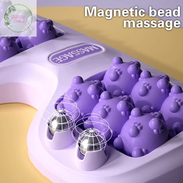 BigBabyHouse Chân Con Lăn Massage Chân Từ Hạt Con Lăn Đa Điểm Massage Chân Chà Chân Máy Mát Xa Chân Màu TH