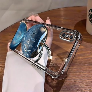 Thích hợp cho iPhone XS Max Vỏ điện thoại Apple Crystal Design Simple Novel Chất liệu TPU trong suốt Giá cả phải chăng Chống sốc Chống trượt Chống vân tay bền