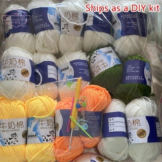 HORK Handmade Len DIY Bó Hoa Chăn Móc Chăn Quà Tặng Cho Mẹ, Bạn Gái, Sofa Chăn Hoa Bất Ngờ Hoa VN