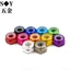 6061 Chất liệu hợp kim nhôm Khóa đai ốc chống lỏng lẻo Tự khóa Vòng Nylon chống khóa Mũ vít màu M2M