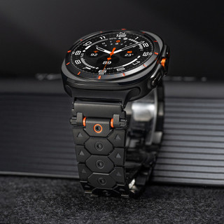 Thích hợp cho dây đeo bằng thép không gỉ Samsung Watch 8, dây đeo kim loại Titan, dây đeo siêu thép Galaxy Watch