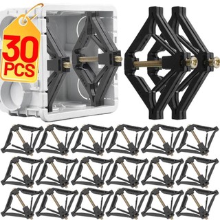 86 Loại Ổ Cắm Tường Hộp Dưới Thiết Bị Sửa Chữa Công Tắc Cassette Repairer Cố Định Cần Điều Chỉnh Ổ Cắm Hộp Tối Phụ Kiện 10 chiếc nhựa đa năng đơn giản có thể điều chỉnh phù hợp dùng cho gia đình căn hộ văn phòng và không gian nhỏ