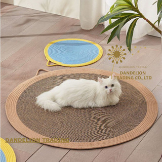 [DELION] Thảm cào mèo Thảm mèo 40 / 60 / 80CM Thảm cào mèo tay tròn Thảm bện Thảm móng vuốt mèo Nệm