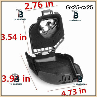 Lọc gió ( bô e ) máy cắt cỏ Gx25 Gx35 có sẵn bông mút bên trong