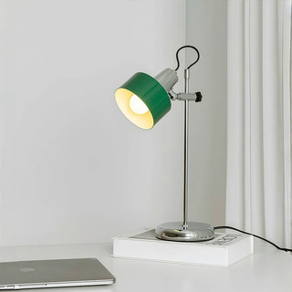 AIMI Đèn Học Đèn Bàn Tricolor Bauhaus Led Đèn Trang Trí Thích Hợp Cho Phòng Khách Phòng Ngủ Phòng Học Văn Phòng Đèn Bàn Màu Xanh Lá Cây Và Trắng