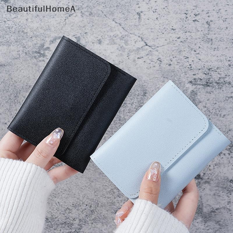 BeautifulHomeA Ba Gấp Kẹp Ngắn Ví Nữ Ví Ngắn Nhiều Thẻ Túi Túi Thời Trang Nữ Ví Thẻ Tín Dụng Nữ Ví Đựng Tiền Xu VN