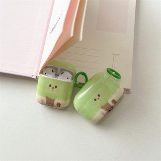 Cây xanh cho AirPods 1 / 2 3 Pro Pro2 pro3 Bộ tai nghe Airpods4 Vỏ bảo vệ Bluetooth không dây AirPods Pro i3 i4 pro3 Vỏ bảo vệ tai nghe
