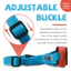 HamshMoc Pet Muzzle Nhẹ Nylon Snout Bảo Vệ Tác Động Đệm Thiết Kế Giải Phẫu Dễ Dàng Bật Tắt Khóa