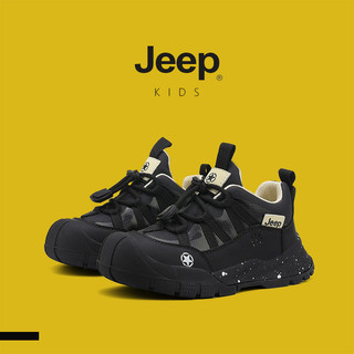 JEEP Giày Trẻ Em Bé Trai Chống Trơn Trượt Giày Thể Thao Mùa Xuân 2025 Lớn Trẻ Em Bé Gái Da Chống Thấm Nước Chạy Bộ Giày Trẻ Em Thể Thao Chống Mài Mòn