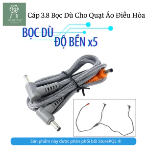 Dây dẫn áo điều hòa hai quạt loại 24V 21V bọc dù AZUKI GIFV KENZO KENKO hè 5v