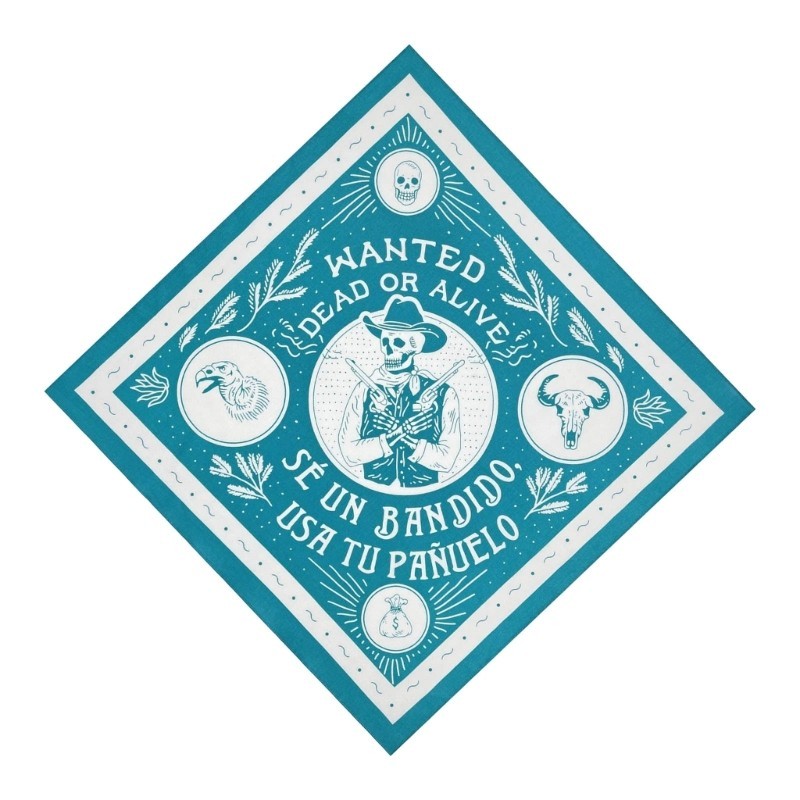 Vic Tinh Tế Phương Tây Bandana Dành Cho Người Lớn Thời Trang In Hình Sáng Tạo Hiphop Bandana Khăn Trùm Đầu Co Giãn Cho Biểu Diễn Sân Khấu