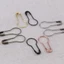 GETVOW 100 Chiếc Chân Kim Loại, Kim Loại Nhiều Màu Bầu Pin, Đa Năng DIY Dụng Cụ May Đan Bút Đánh Dấu