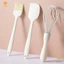 Kittenbaby 3 Bộ Nướng Bánh Thực Phẩm Silicon Chịu Nhiệt Kem Cạp Trứng Đánh Mỡ Bàn Chải Nhà Bếp Bánh Nướng Dụng Cụ Mới