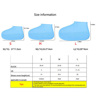Có Thể Tái Sử Dụng Chống Thấm Nước Giày Đi Mưa Ngoài Trời Silicone Giày Đi Bộ Phụ Kiện Giày Có Thể Tái Sử Dụng Bao Giày 1 Cặp