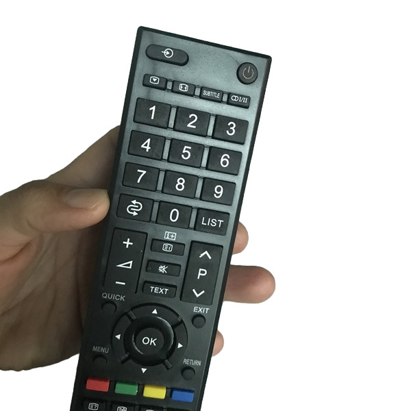 tay điều khiển remote từ xa tivi Toshiba ngắn CT-90336-kèm pin