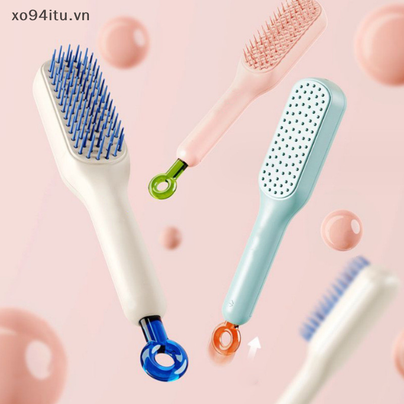 XOITU Massage Lược Chống Rối Tĩnh Tóc Không Và Làm Sạch Tóc Nhanh Massage Da Đầu Unknot Undo Hair Barber Brush VN