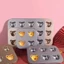 DELMER Gấu Madeleine Chảo Nướng Bánh, 4 / 6 / 9 Sâu Răng Dễ Dàng Phá Hủy Khuôn Bánh Muffin, Khay Nướng Bánh Thép Carbon Chống Dính Khuôn Bánh Mì Làm Bánh