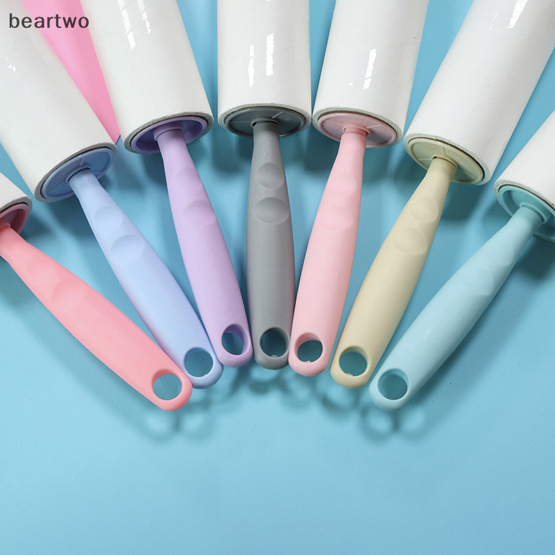 < Beartwo > Lint Roller Refills Remover Pet Dog Hair Clothing Sofa Dust Remover Bàn chải có thể thay thế Cuộn Phụ kiện làm sạch đẹp
