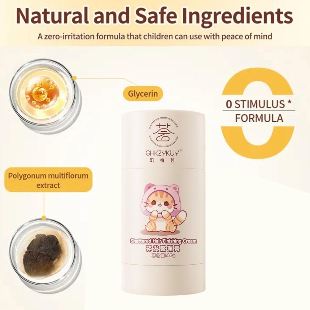 Bé Tóc Dính Sáp Cho Trẻ Em Giữ Tóc Hoàn Thiện Dính Sleek Cho Bé Tóc Dính Gel 80ml P9e1