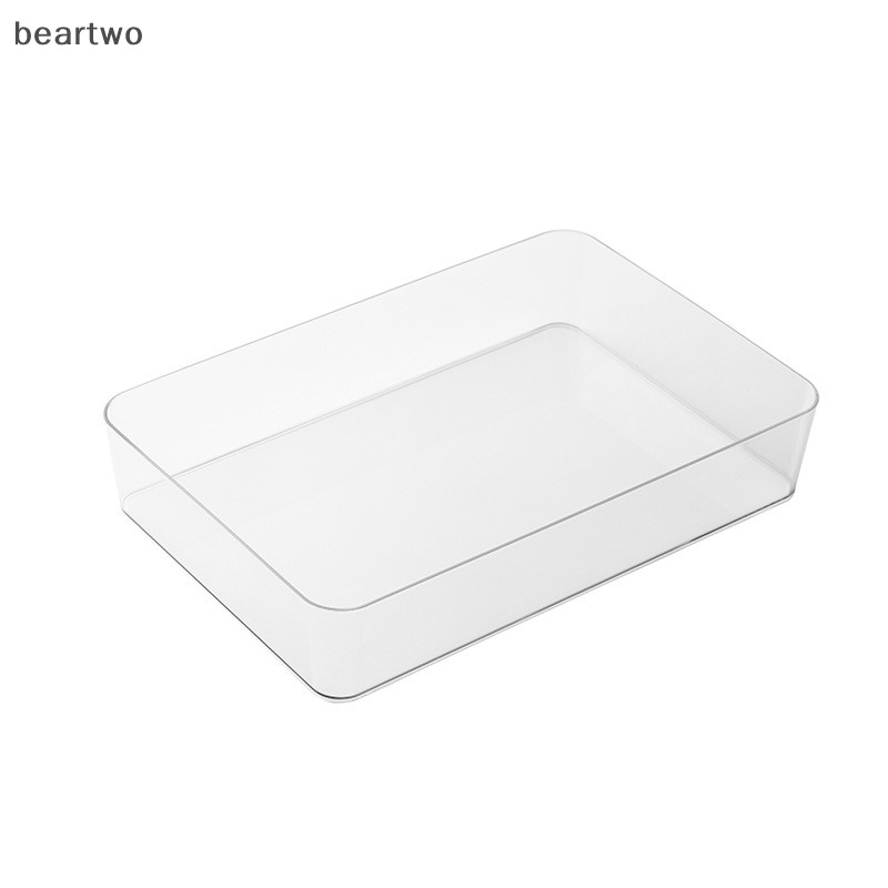 < Beartwo > Hộp Bảo Quản Để Bàn Ngăn Kéo Hộp Chia Hộp Đựng Ngăn Kéo Tổ Chức Bàn Hộp Trang Sức Hộp Sắp Xếp Trang Điểm Hộp Bảo Quản Trong Suốt Đẹp